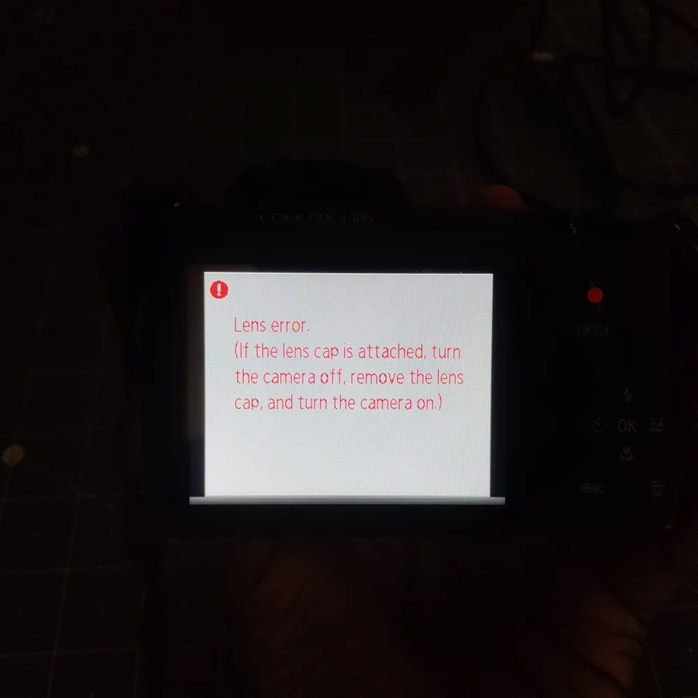 Nikon camera powers
